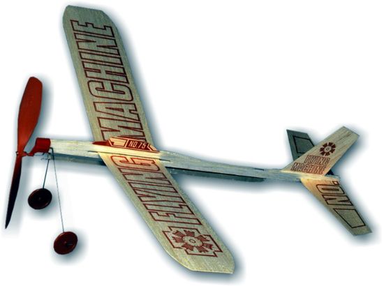 Picture of Guillow's Propeller Powered Balsa Flying Machine