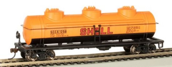 Picture of HO 40&amp;#39; 3-Dome Tank Car Shell #1258