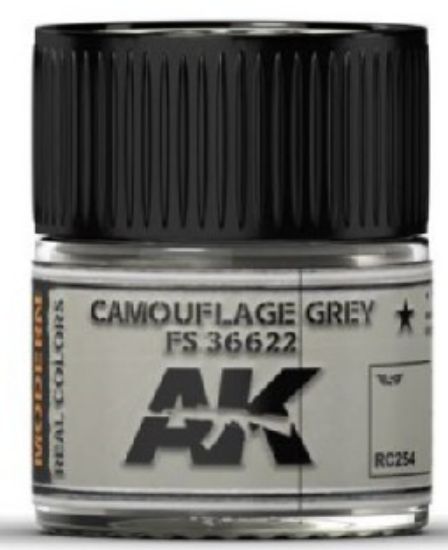 Picture of Real Colors: Camouflage Grey FS36622 Acrylic Lacquer Paint 10ml Bottle