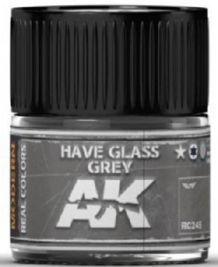 Picture of Real Colors: Have Glass Grey Acrylic Lacquer Paint 10ml Bottle