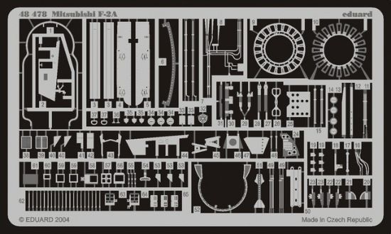 Picture of Mitsubishi F-2A (designed to Be Assembled with Model Kit