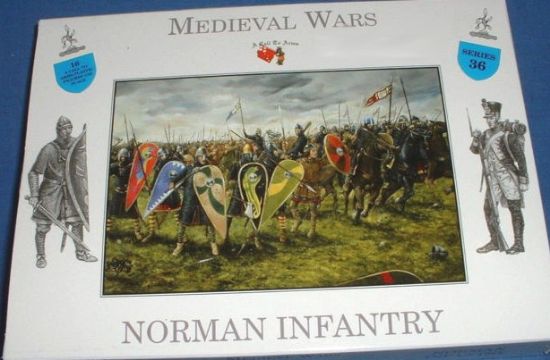 Picture of Model Figures - Norman Infantry- 1:32 -A Call to Arms