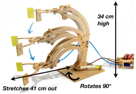Picture of Hydraulic Robotic Arm Wooden Kit