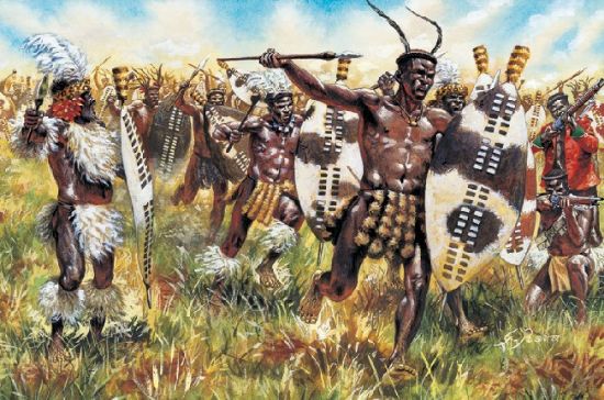 Picture of Italeri 1/72 Zulu Wars: Zulu Warriors 6051S