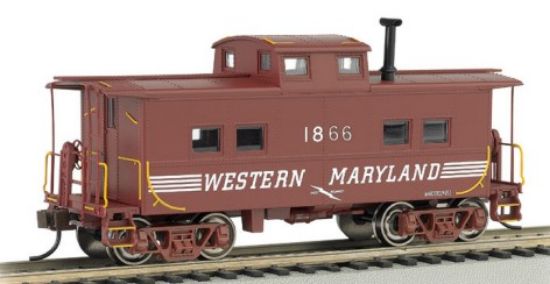 Picture of HO Northeast Steel Caboose Western Maryland #1866