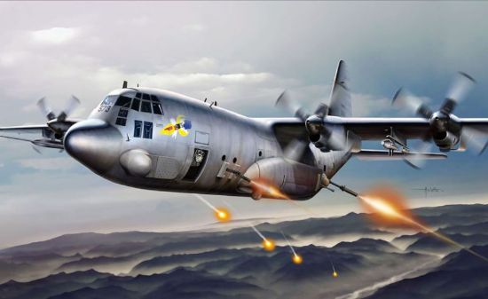 Picture of Italeri 1/72 AC-130H Spectre 1310S