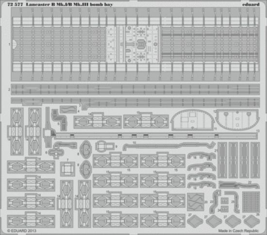 Picture of 1/72 Aircraft- Lancaster B Mk I/III Bomb Bay for ARX