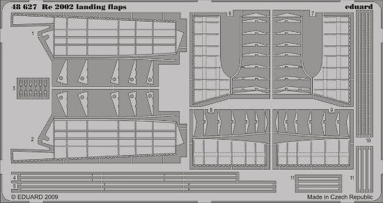 Picture of Re 2002 Landing Flaps (designed to Be Assembled with Mod