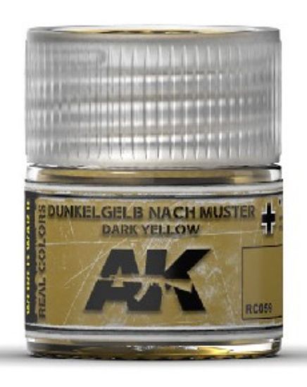 Picture of Real Colors: Muster Dark Yellow Acrylic Lacquer Paint 10ml Bottle