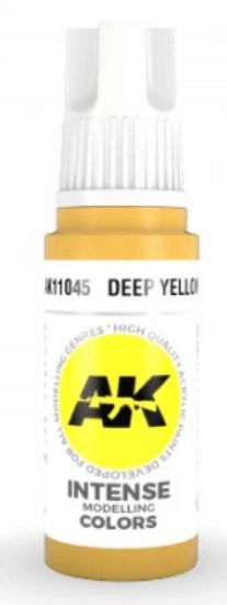 Picture of Deep Yellow Acrylic Paint 17ml Bottle