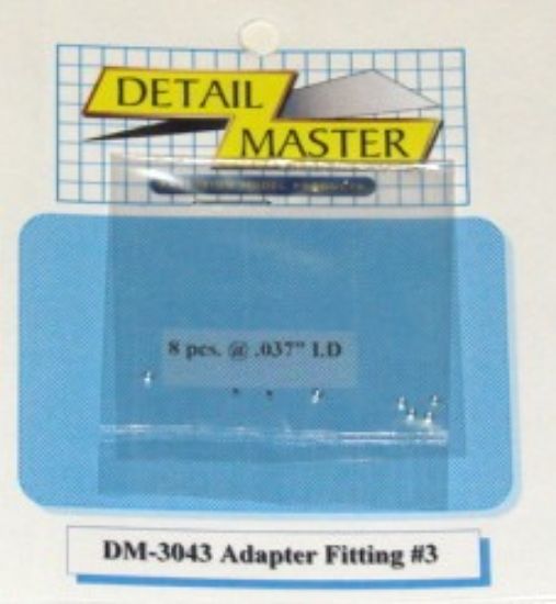 Picture of Detail Master Adapter Fitting #3 (8PC) -- Plastic Model Vehicle