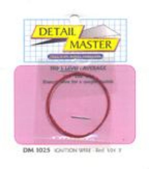 Picture of Detail Master/Modeltyme Design 1 24 Ignition Wire 0125 Red