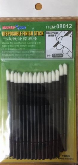 Picture of Disposable Cotton Swab Weathering Finish Sticks (16)