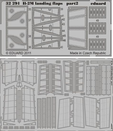 Picture of Ilyushin Il-2M Landing Flaps (for Hobby Boss kits)- 1:32