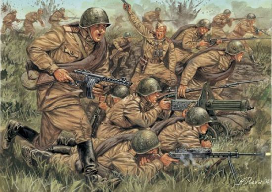 Picture of Italeri 1/72 WWII Russian Infantry 6057S
