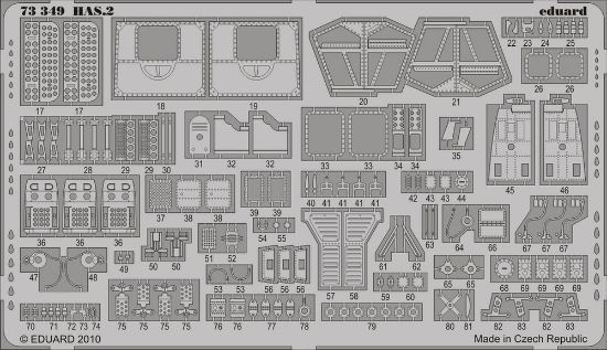 Picture of Westland HAS.2 (self adhesive) (designed to Be Assembled