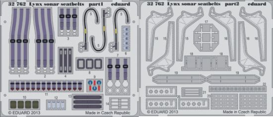 Picture of Westland Lynx Mk.88 Sonar Seatbelts (designed to Be Used