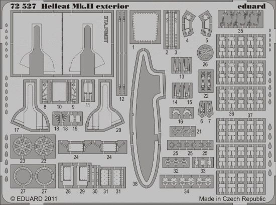 Picture of Grumman Hellcat Mk.II Exterior (for Eduard kits)- 1:72 -