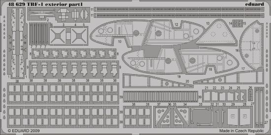 Picture of Grumman TBF-1 Exterior (designed to Be Assembled with MO