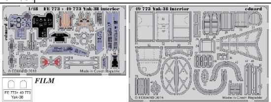Picture of 1/48 Aircraft- Yak38 Interior for HBO (Painted)