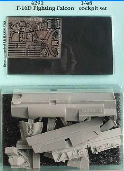 Picture of 1/48 F16D Falcon Cockpit Set For HSG (D)