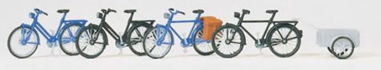 Picture of HO Bicycles (4) w/Trailer (Kit)