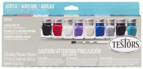 Picture of Auto & Truck Finishing Acrylic Paint Set (9 Colors) (replaces #9197)