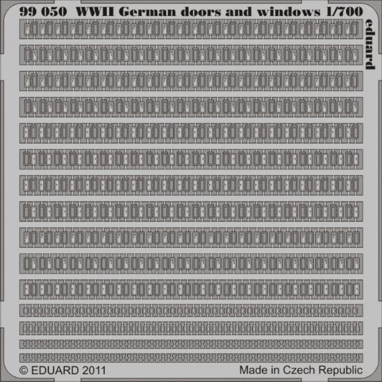 Picture of German Doors and Windows WWII 1/700 - 1:700 -Eduard