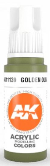 Picture of Golden Olive Acrylic Paint 17ml Bottle