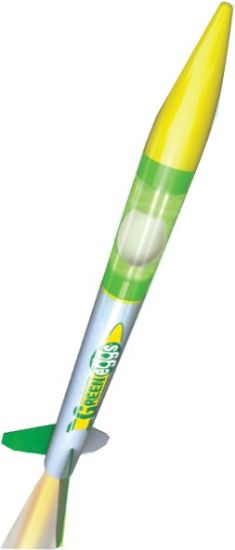 Picture of Green Eggs Model Rocket Kits (Skill Level Intermediate) (12/Bulk Pk)