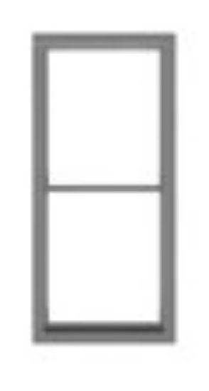 Picture of HO 1/1 Dbl Hung Window 30"w x 72"h (12)