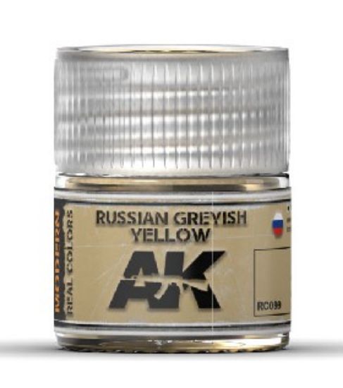 Picture of Real Colors: Russian Greyish Yellow Acrylic Lacquer Paint 10ml Bottle