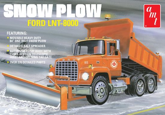 Picture of 1/25 Ford LNT8000 Dump Truck w/Snow Plow