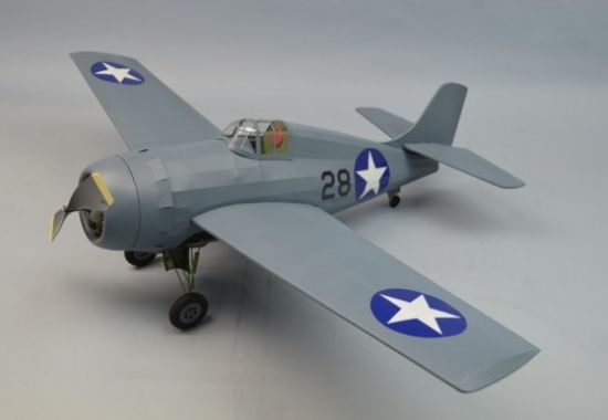 Picture of 30" Wingspan F4F Wildcat Rubber Pwd Aircraft Laser Cut Kit