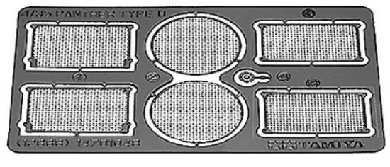 Picture of Tamiya 1/35 Photo Etched Grille Set German Panther Ausf 12666