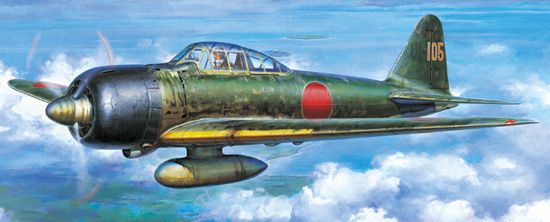 Picture of Tamiya 61108 Mitsubishi A6M3/3A Zeke (1:48)
