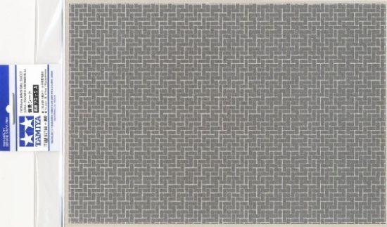 Picture of Tamiya 87169 Diorama Material Sheet (Gray-Colored Brickwork A)