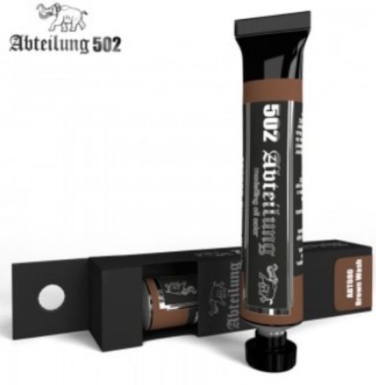 Picture of Weathering Oil Paint Brown Wash 20ml Tube