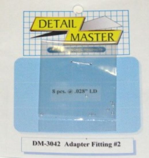 Picture of Detail Master Adapter Fitting #2 (8PC) -- Plastic Model Vehicle