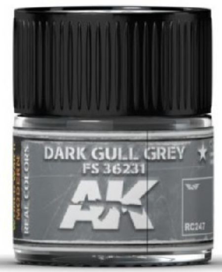 Picture of Real Colors: Dark Gull Grey FS36231 Acrylic Lacquer Paint 10ml Bottle