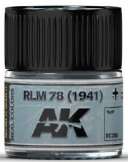 Picture of Real Colors: RLM78 1941 Blue Acrylic Lacquer Paint 10ml Bottle