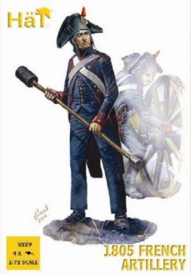 Picture of Model Figures - 1805 French Artillery- 1:72 -HAT Industrie