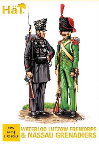 Picture of Model Figures - Lutzow Freikorps and Nassau Grenadiers- 1:72 -HAT Indu