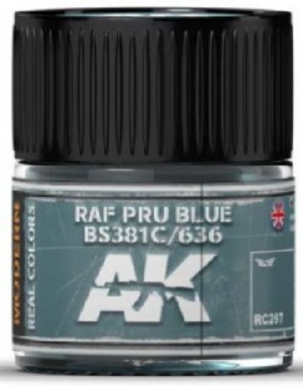 Picture of Real Colors: RAF PRU Blue BS381C/636 Acrylic Lacquer Paint 10ml Bottle