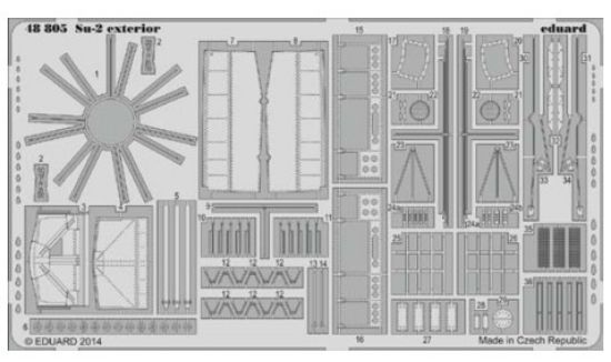 Picture of 1/48 Aircraft- Su2 Exterior for ZVE