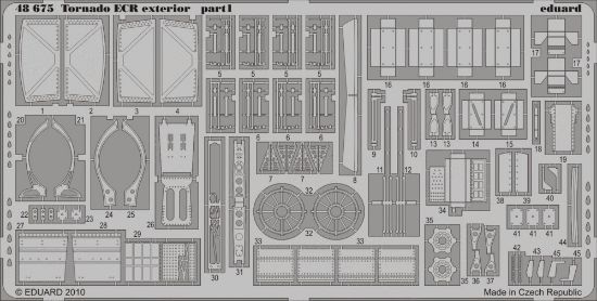 Picture of Eduard 1/48 Scale Tornada ECR Exterior (for Hobby Boss)