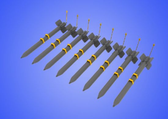 Picture of Eduard Brassin 1:48 - Hvar Rockets - EDB648061