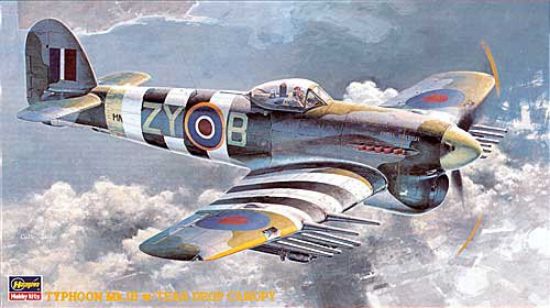 Picture of Hawker Typhoon Mk.IB, 1/48 by Hasegawa, Model Airplane