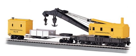 Picture of HO 250-Ton Steam Crane Car & Boom Tender Pennsylvania (Re-Issue)