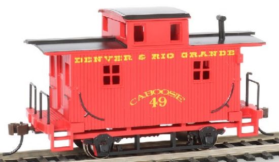 Picture of HO Bobber Caboose Denver & Rio Grande #49